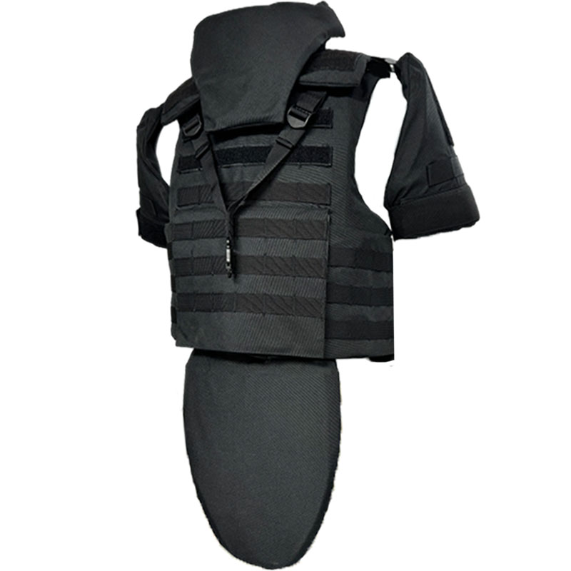 Black full protection bulletproof vest (ordinary version) CY01-04